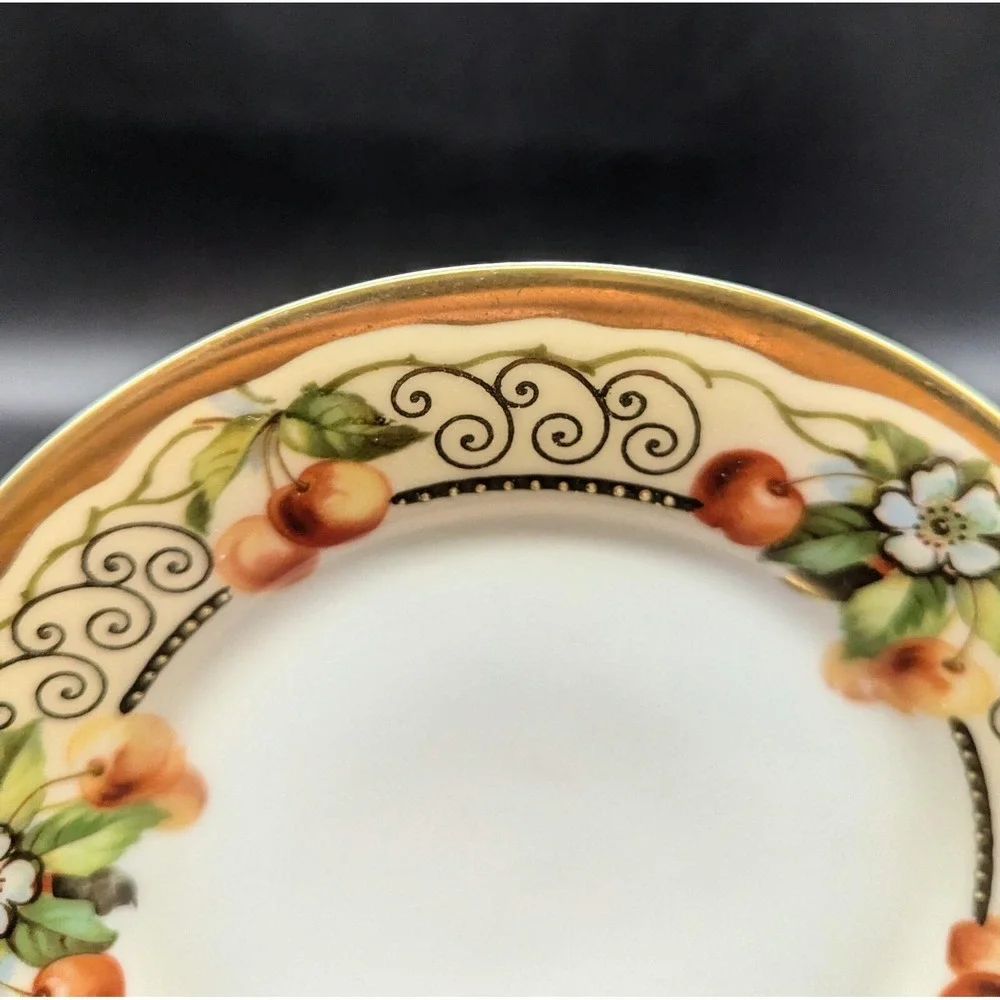 Royal Worcester Evesham Gold Set/5 Bread Butter Plates 5 5/8
